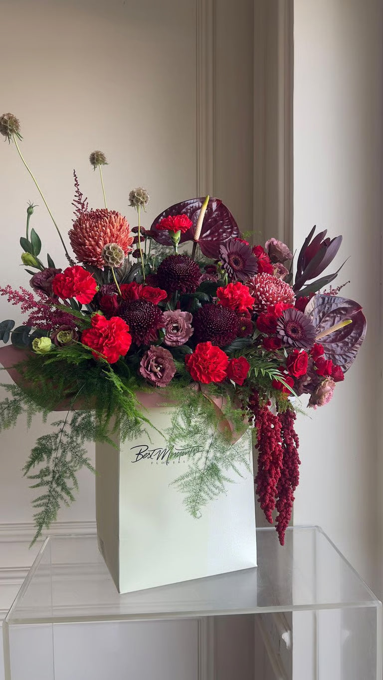 red color, special flowers