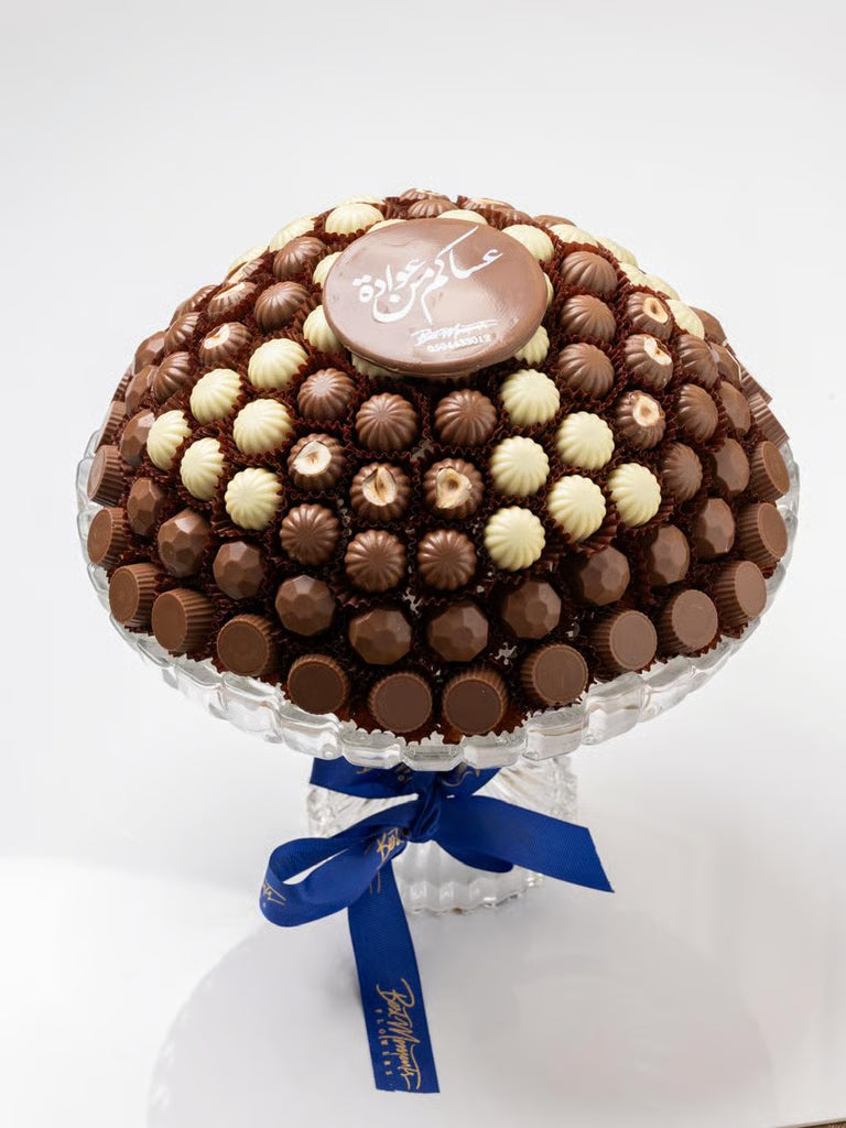 Mix milk and white chocolate